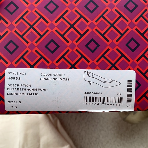 💯 % Authentic Tory Burch Elizabeth 40 mm pumps - Picture 12 of 14